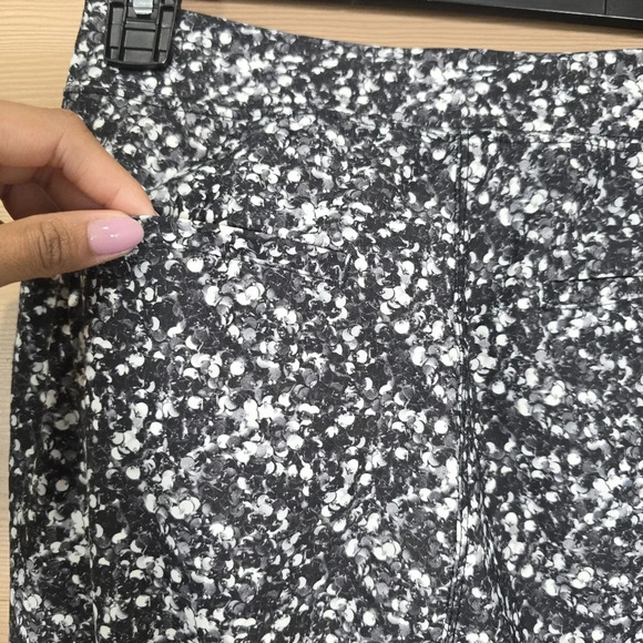 Lululemon Jet Crop Shimmy‎ Shimmer Black / White Women's Size 2 Travel Luxtreme - Picture 8 of 10